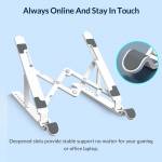 Orico PFB-A23 / A24 Portable 7-speed Adjust Foldable ABS / POM Laptop Stand for MacBook Tablets