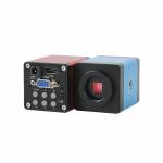 1080P 14MP HDMI VGA Digital Industrial Video Microscope Camera with 35mm Big Visual Fixed Focus Lens
