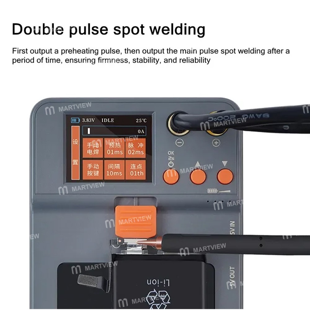 amaoe star-point-spoter-spoter-pro-double-pulse-portable-battery-nickel-sheet-spot-welding-machine-7