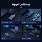 Orico M2R1 All Aluminum USB3.1 Gen2 RGB M2 NVMe SSD Enclosure for M2 NVMe SSD