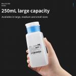 luxianzi 120-180-250ml-multi-capacity-blue-cap-square-bottle-push-up-plastic-alcohol-bottle-9