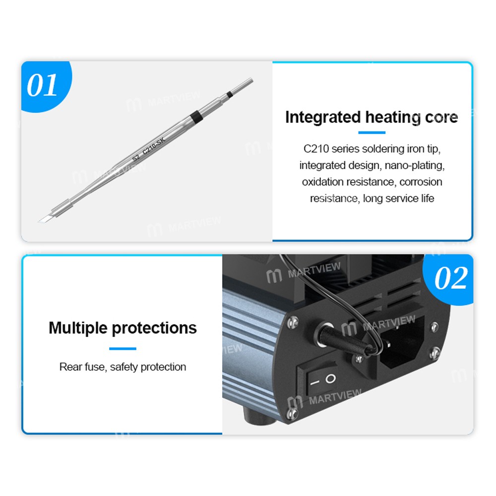 sunshine s2-c210-high-precision-intelligent-temperature-control-soldering-station-16