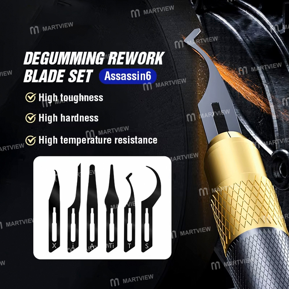 mechanic assassin-6-6-in-1-professional-degumming-rework-blade-set-for-motherboard-ic-cpu-repair-2