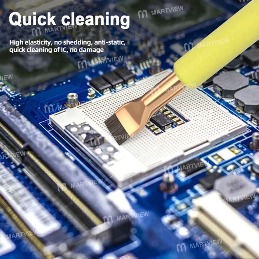 vbst 81-motherboard-ic-glue-removal-chip-dust-aluminum-alloy-clean-brush-set-6