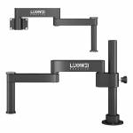 Luowei LW-017 360° Rotating Folding Lifting Microscope Universal Metal Bracket Arm