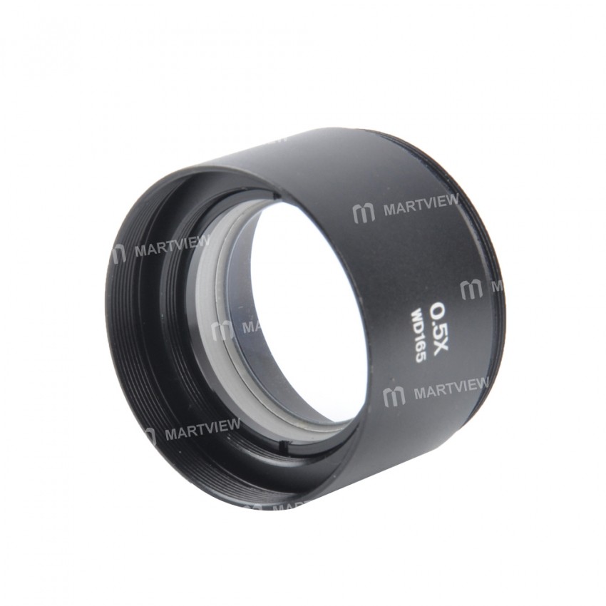 0.5X 48mm Stereo Microscope Barlow Adapter Lens