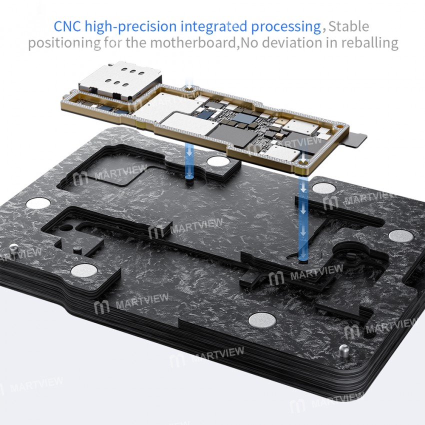 qianli 4-in-1-magnetic-middle-frame-magnetic-bga-reballing-platform-for-iphone-14-13