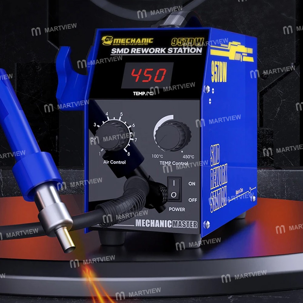 mechanic 957dw-two-vortexes-hot-air-gun-smd-desoldering-rework-station-for-mobile-phone-repair-2