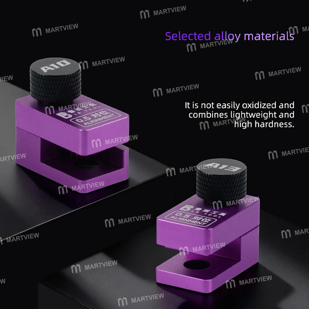 lb tool-a10-a13-05x-camera-lens-alignment-fixture-for-iphone-12-17pm-blue-light-replacement-6