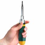 SATA 09350 Multi-function Precision Two-way Ratchet Screwdriver Set