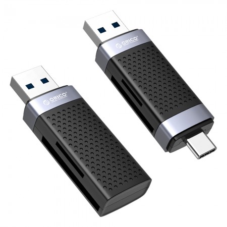 Orico Dual Slots USB 3.0 TF / SD Card Smart Card Reader for Phone / Laptop / PC