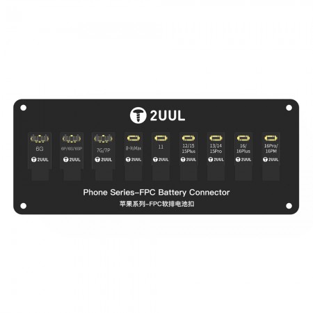 2uul BT03 FPC Battery Connector for iPhone 6 to 16 Pro Max