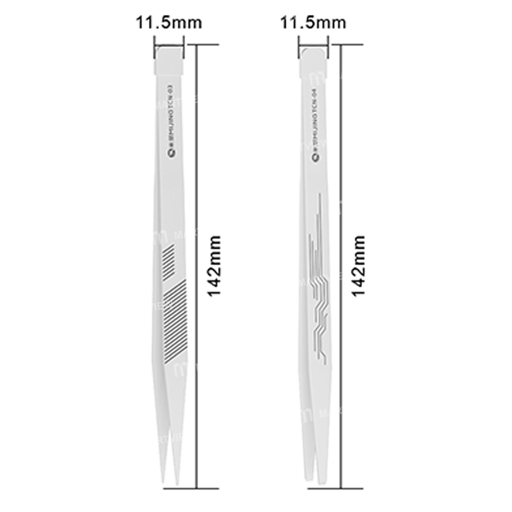 mijing tcn-series-anti-static-non-magnetic-precision-ceramic-tweezers-for-pcb-repair-10