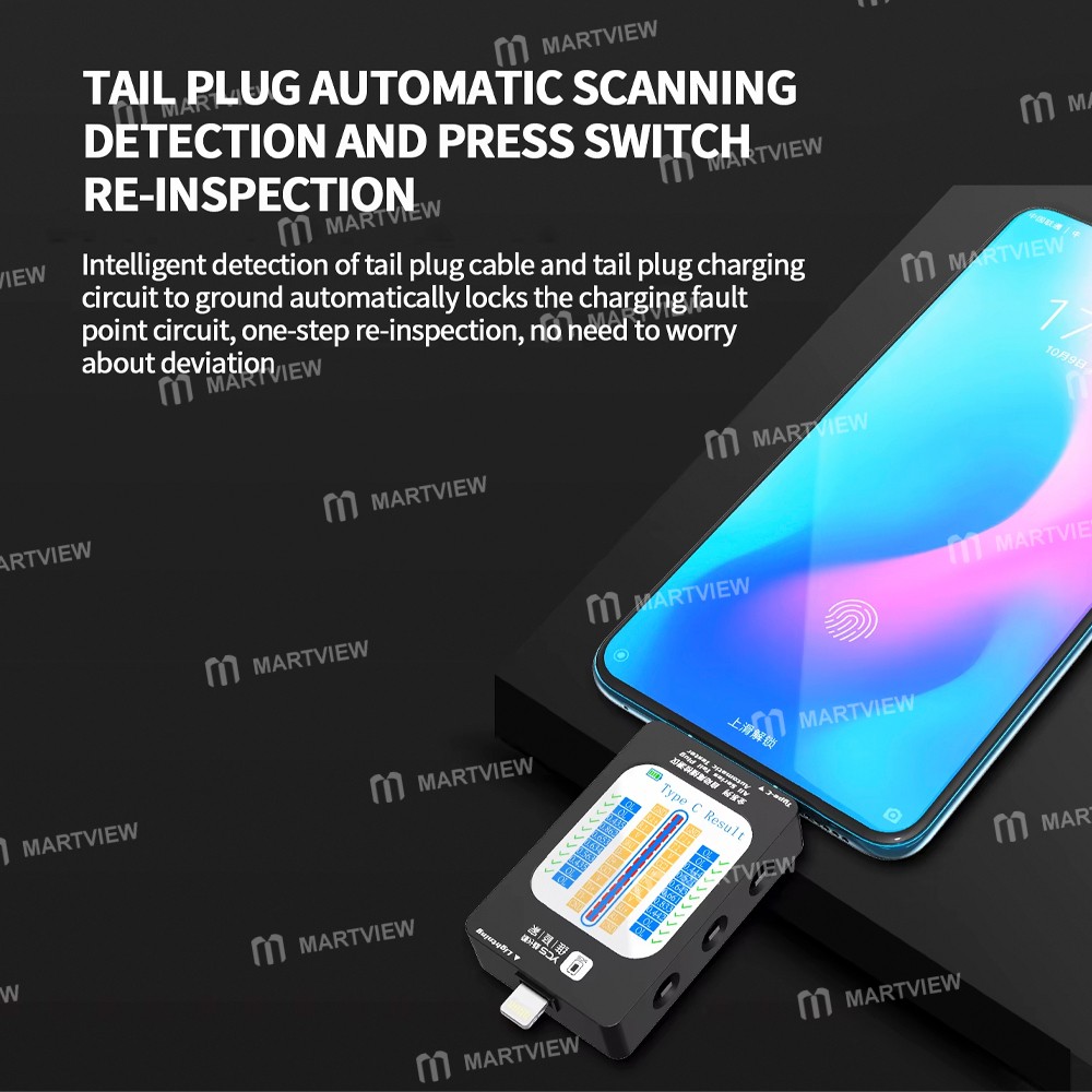 ycs 2nd-generation-lightningtype-c-full-range-automatic-tail-plug-tester-for-iphone-android-6