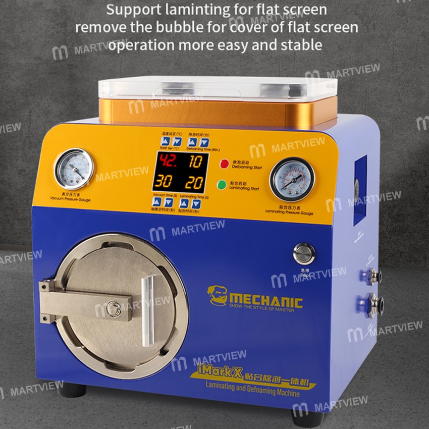 Mechanic iMark X 2-in-1 Intelligent Laminator Bubble Remover for LCD / straight Screen Phone