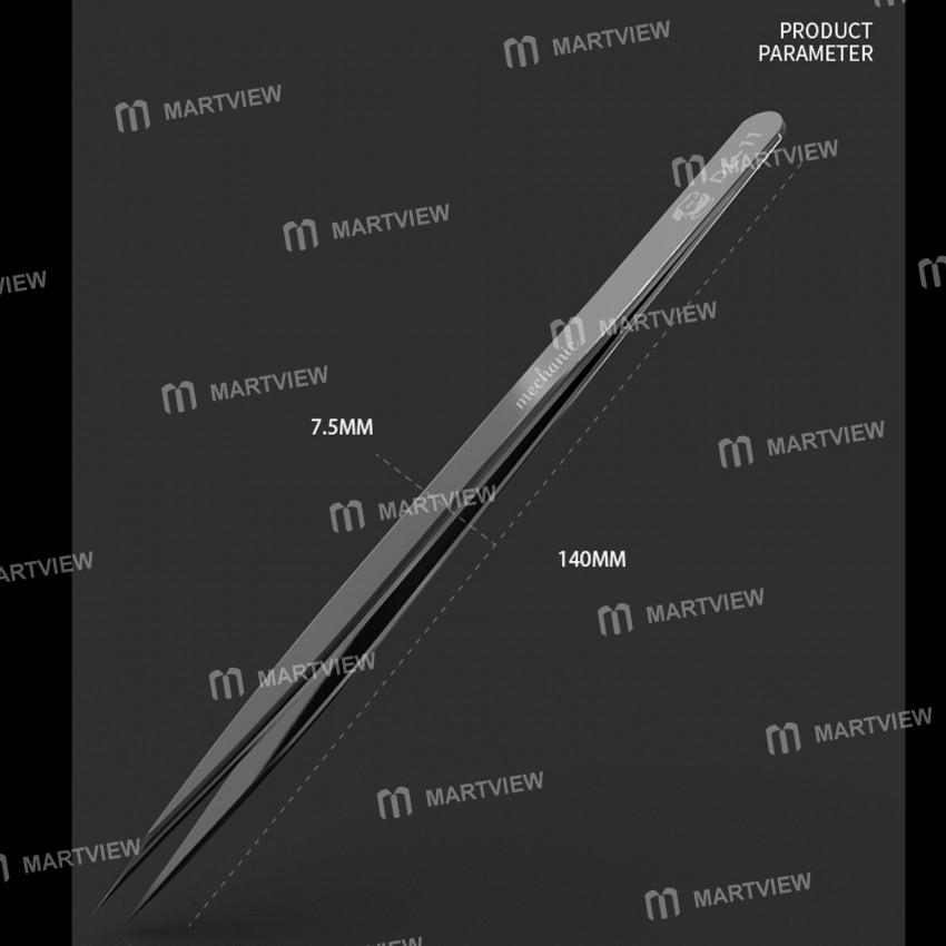 Mechanic DL-11 Diamond Coating Process 0.01mm Anti-static Corrosion Resistance High Accuracy Tweezer