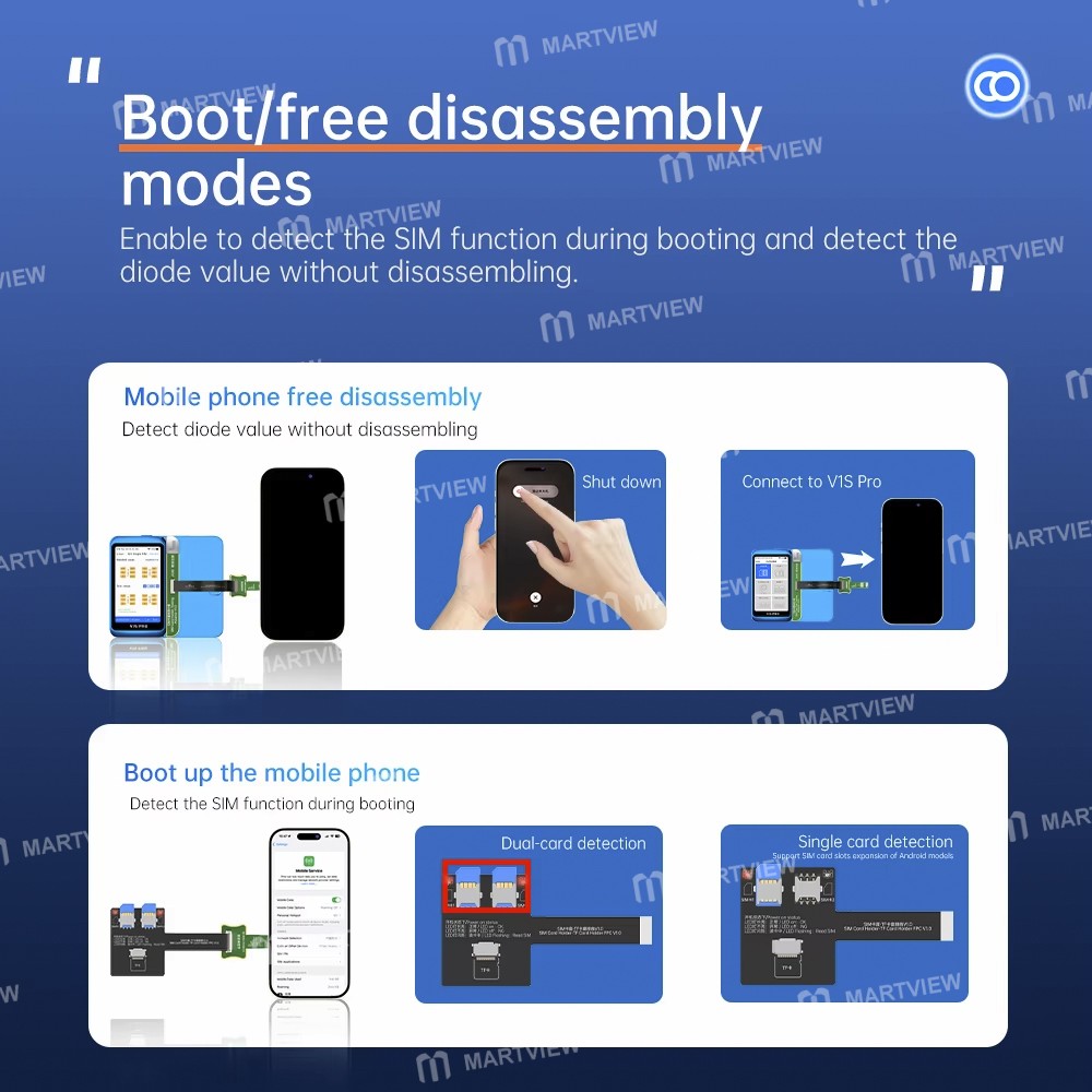 jcid sim-card-holder-testing-set-for-iphone-5-to-16pm-android-sim-tf-card-5
