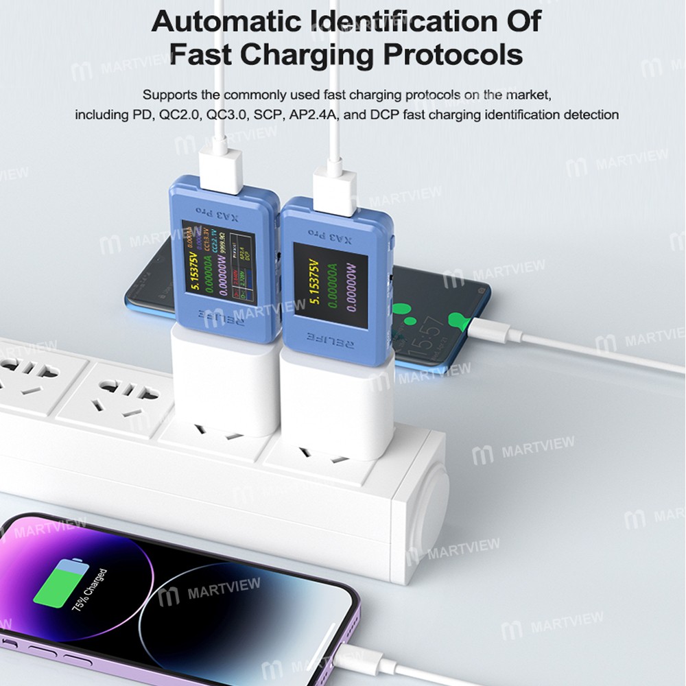relife xa3-pro-multi-function-type-c-usb-professional-grade-usb-intelligent-detector-7