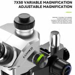 luowei lw-tr01-b3tv-7-50x-synchronous-zoom-trinocular-stereo-microscope-6