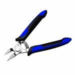 B&R TS-140 5-inch Precision Carbon Steel Cutting Pliers for Mobile Phone Repair