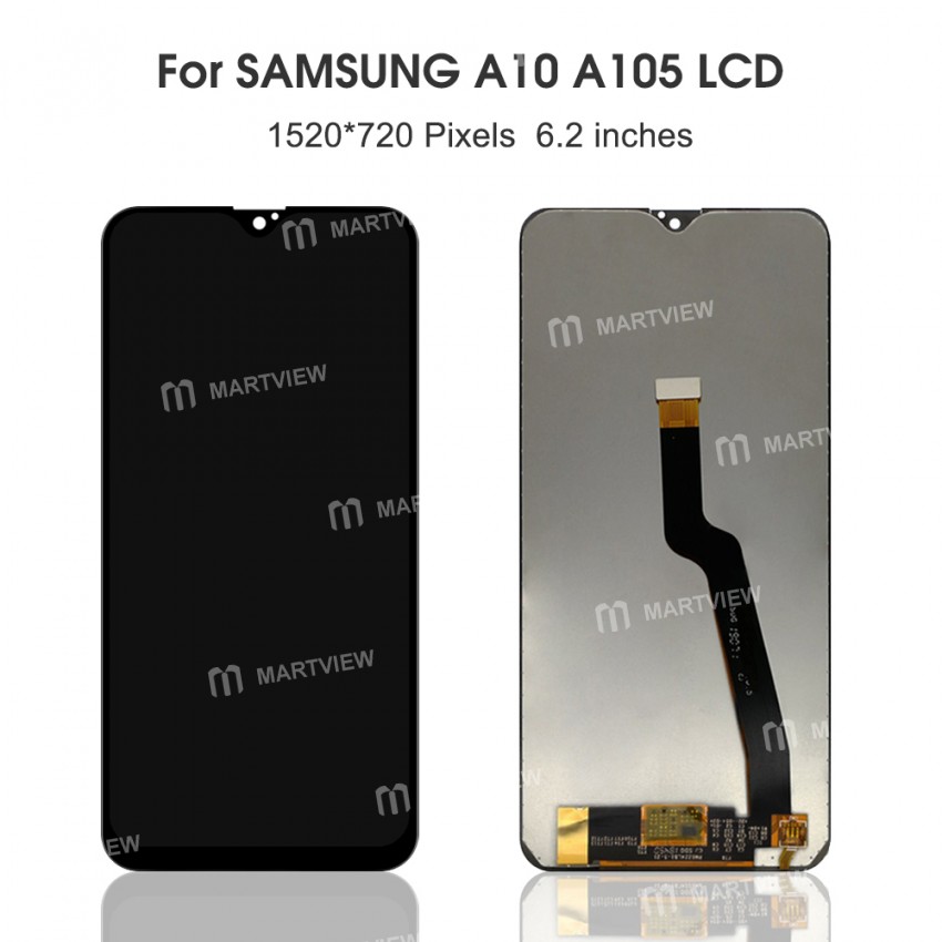 OLED LCD Display Touch Screen Digitizer Assembly Replacement for Samsung Galaxy A10 A105 A105F - Bla