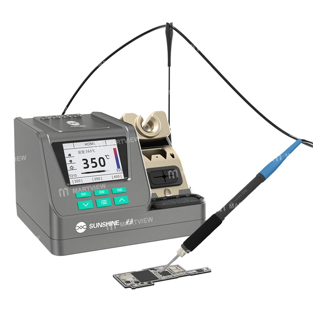 sunshine h3-c210-version-80w-intelligent-soldering-station-supports-t245-t210-t115-handles-3