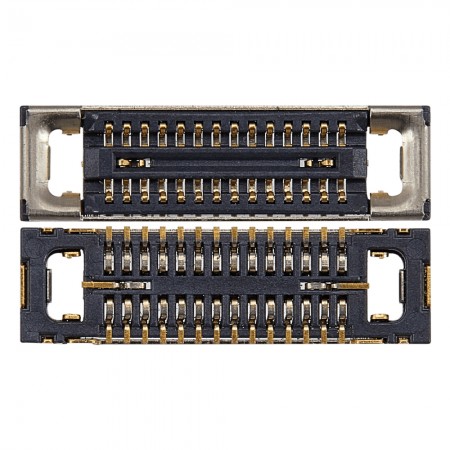 28-Pin Earpiece Speaker Upper Antenna​ FPC Connector Compatible for iPhone 15 Pro / 15 Pro Max - 2Pcs