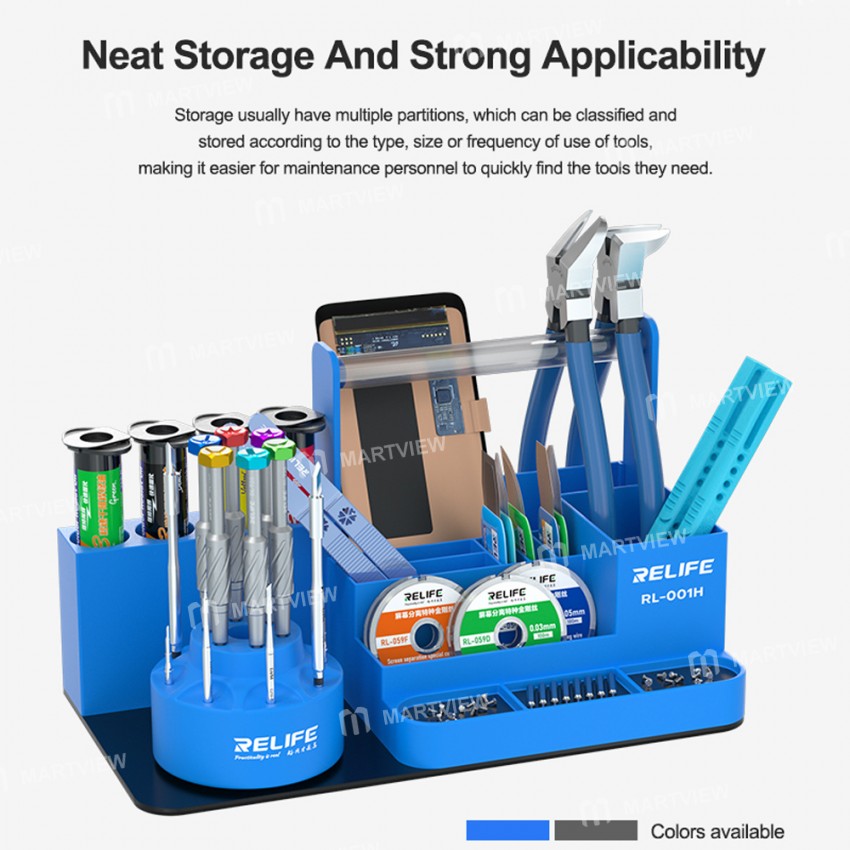 relife rl-001h-360-rotating-stepped-intelligent-repair-storage-rack-10