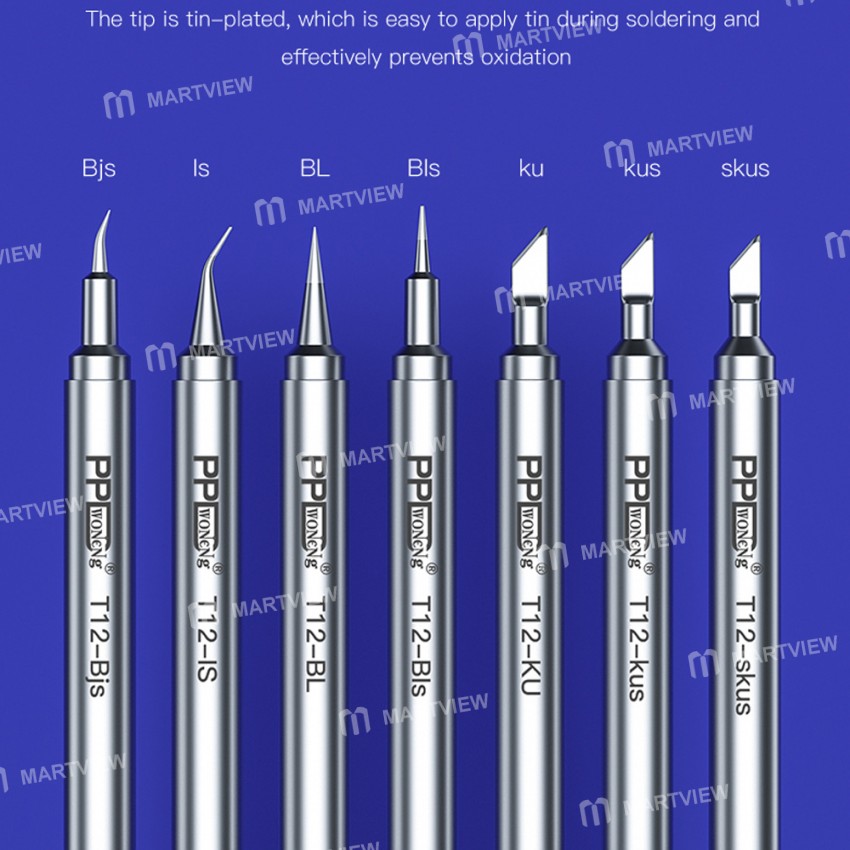 PPD T12 Series Lead-free Soldering Iron Tips for T12 Soldering Rework Station