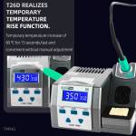 SUGON T26D 80W Soldering Station Lead-free Welding Rework Station with JCB Soldering Iron Tip