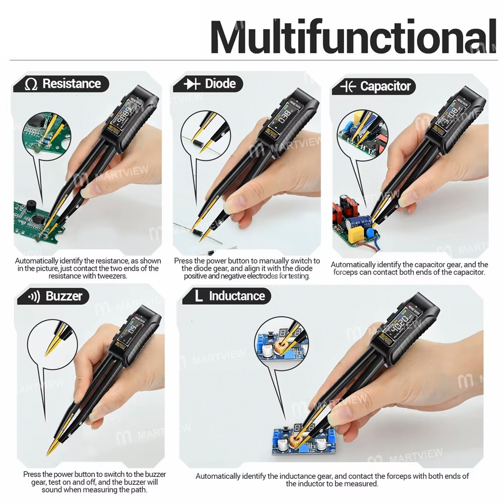 aneng gn702-rechargeable-lcr-smart-forceps-bridge-for-lcr-smd-esr-test-5