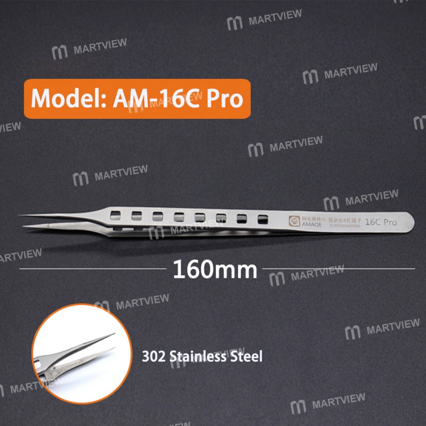 Amaoe High-quality Jump Wire Tweezer Professional for Mobile Phone Mainboard Repair Tool