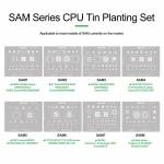 Relife RL-044 Samsung Series CPU Tin Planting Steel Mesh Set for Samsung S / Note Series