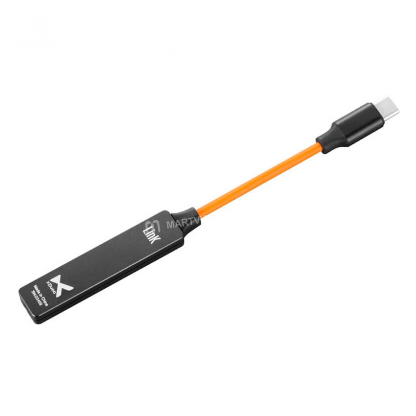 XDuoo LINK Portable Type-C to 3.5mm Digital Decoding Headphone Amplifier Adapter Cord