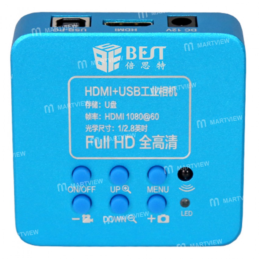 BEST HDMI1030UUC Full HD 2MP 2K HDMI Microscope Industrial Camera for Phone CPU PCB Repair