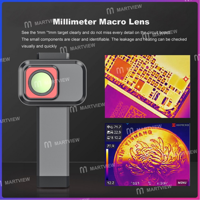 Hikvision K20 Portable Thermometric Infrared Thermal Imager for Detection Motherboard Circuit