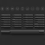 Mijia Wiha Screwdriver Kit 24 Precision Magnetic Bits Aluminum Box Wiha DIY Screw Driver Set