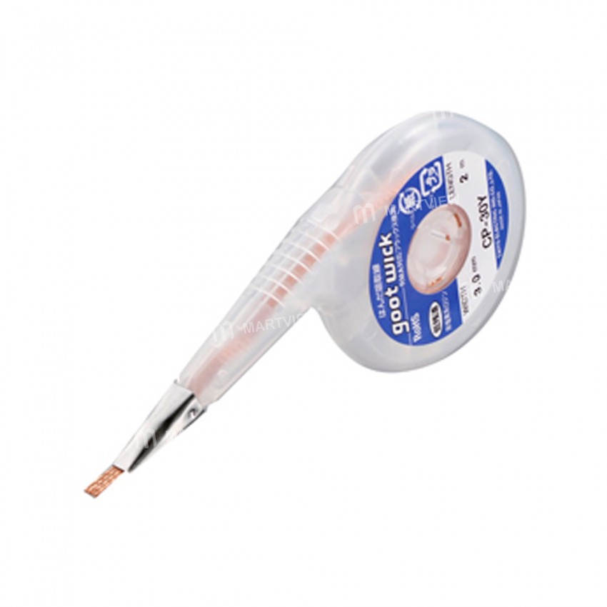 Goot Wick Lead-free RoHS 2M Sucking Wire with Stainless Steel Mouth