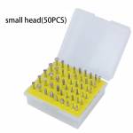 1/8 inch Shank Diamond Grinding Head Set for Electric Polisher - 50Pcs