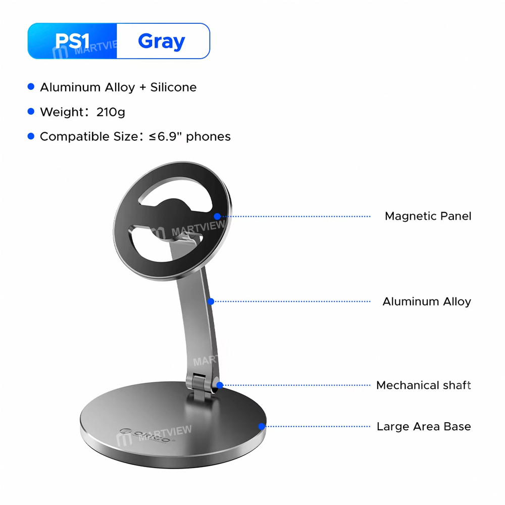 orico ps1-69-inch-360-adjustable-aluminum-alloy-foldable-strong-magnetic-phone-stand-4