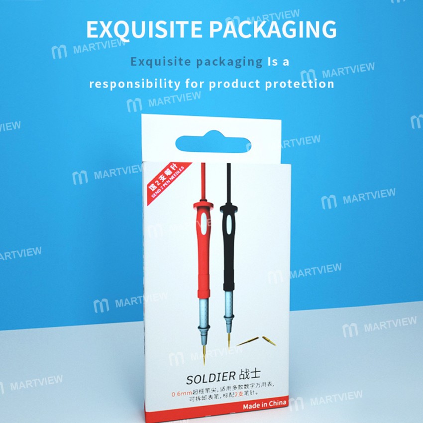 Soldier 0.6mm New Superconducting Probe of Replaceable Multimeter Removable Test Lines