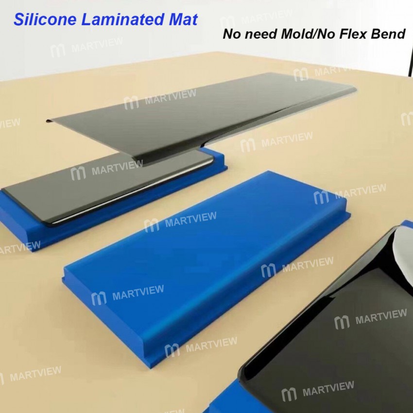 Universal Curved Screen OCA Laminating Mat Silicone Pad for Huawei Mate 20P / Mate 30P / Mate 40P /