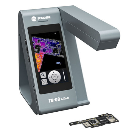 Sunshine TB-08 Ultra Dual Light Fusion PCB Motherboard Diagnosis Infrared Thermal Camera with Smart Voice