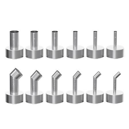 Mechanic 2008 Series 6-in-1 Hot Air Gun Nozzles Set for 858A / 858D / 858AD / 2008 / 705 Desoldering Station