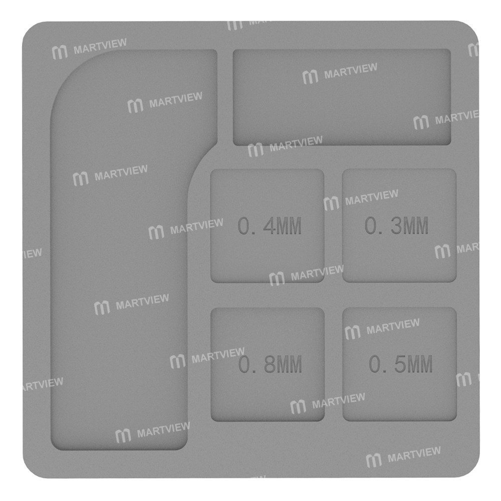 rf4 rf-po20-universal-multi-size-high-temperature-resistant-heat-insulating-tin-plated-silicone-pad-