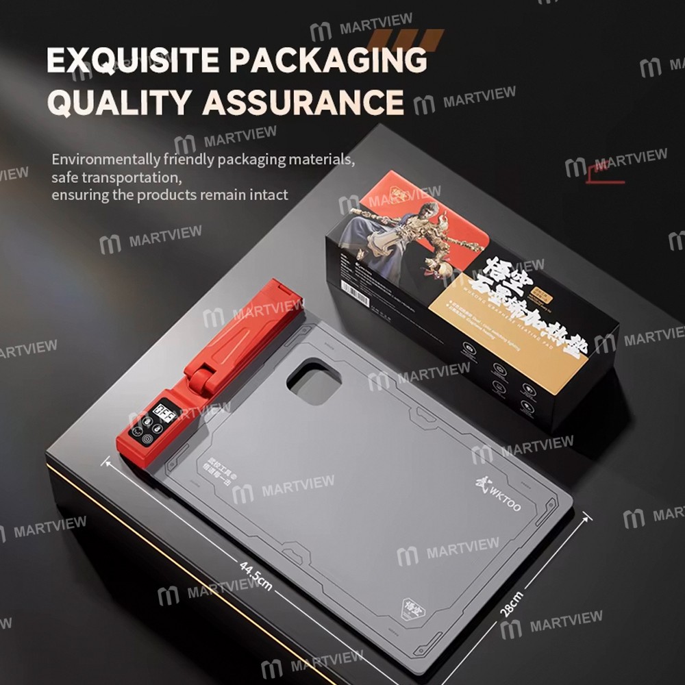 wukong zc-612-multi-functional-graphene-heated-repair-mat-with-led-lights-for-mobile-phone-tablet-6