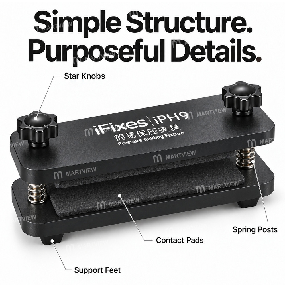ifixes iph9-adjustment-screen-back-cover-lite-press-clamp-for-mobile-phone-repair-6
