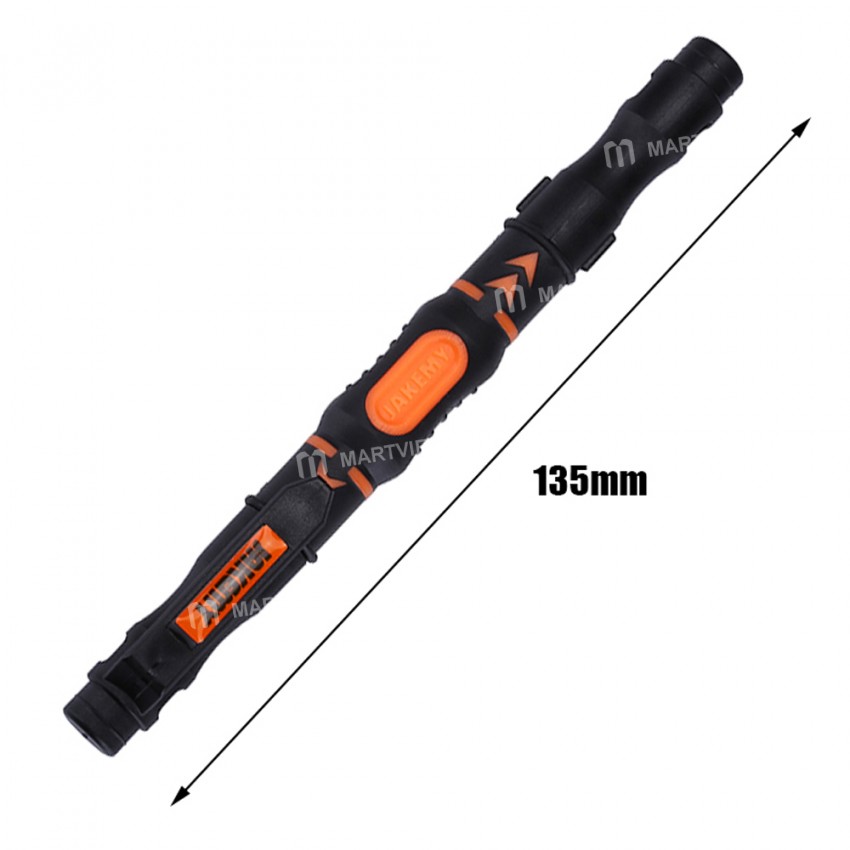 Jakemy JM-8155 3-in-1 Portable Detachable Double-head Bits Screwdriver Set