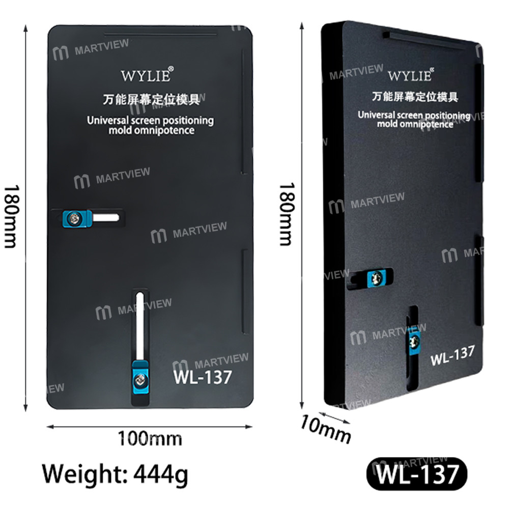 wylie wl-220-universal-screen-positioning-mold-for-iphone-12-to-17-series-5
