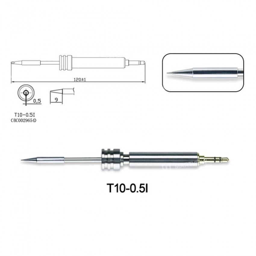 Atten T10 Series All-in-one Soldering Iron Tips for Atten GT-2010 USB Soldering Pen